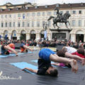 Yogando esibizione Piazza San Carlo 2015